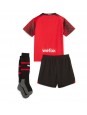 AC Milan Replika Hemmakläder Barn 2023-24 Kortärmad (+ byxor)
